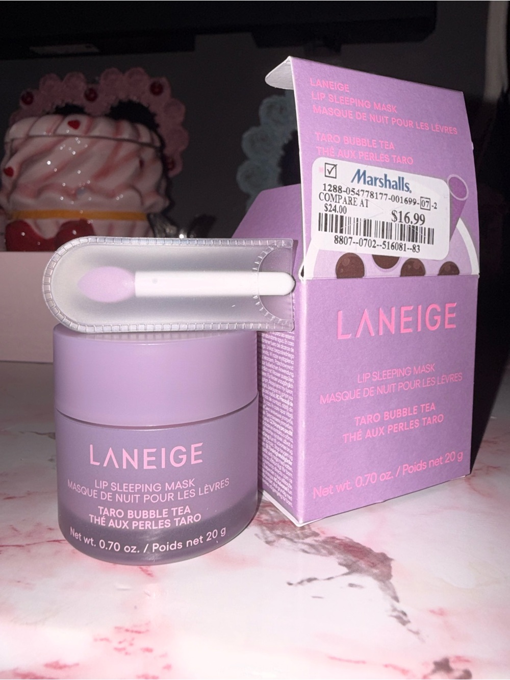LANEIGE Lip Sleeping Mask - Taro Bubble Tea